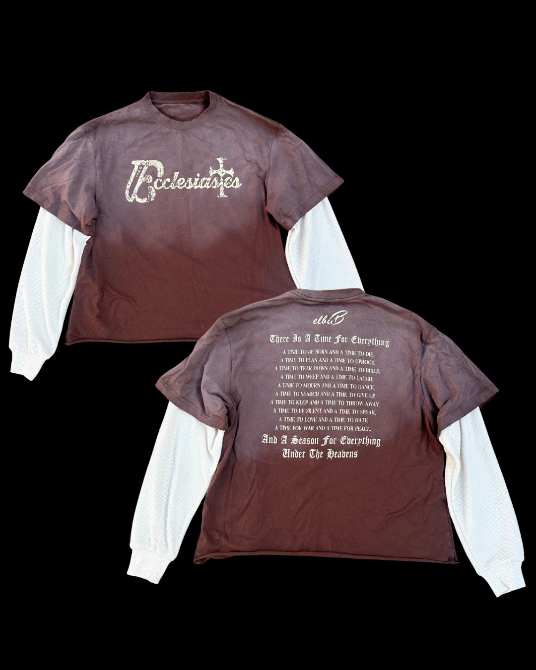 "Ecclesiastes" Long-Sleeve Thermal Tee.