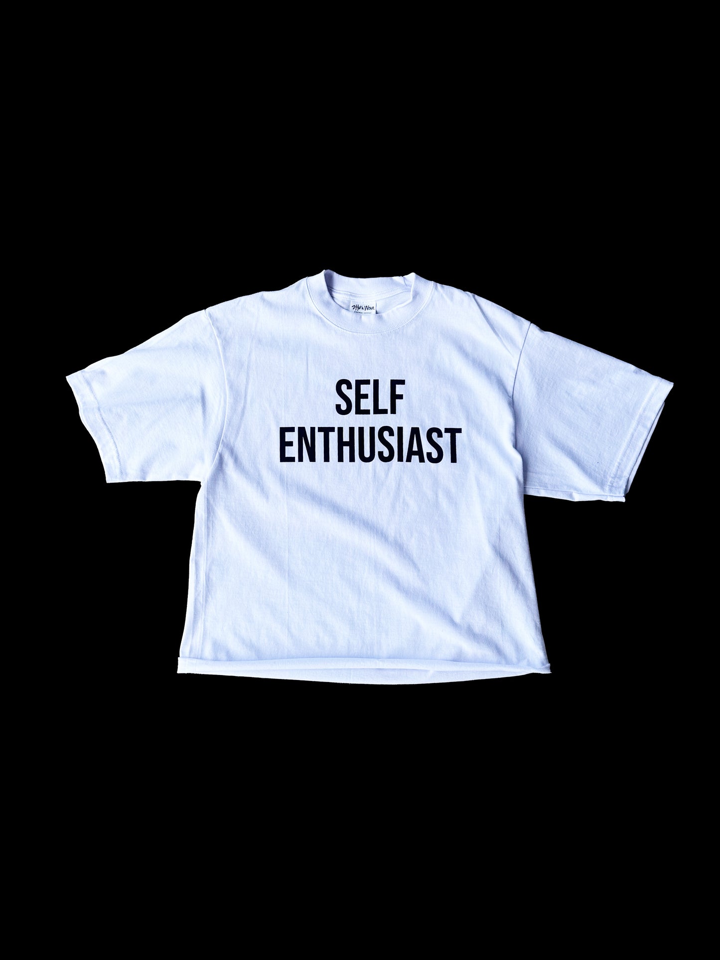 "SELF ENTHUSIAST" Cropped Tee